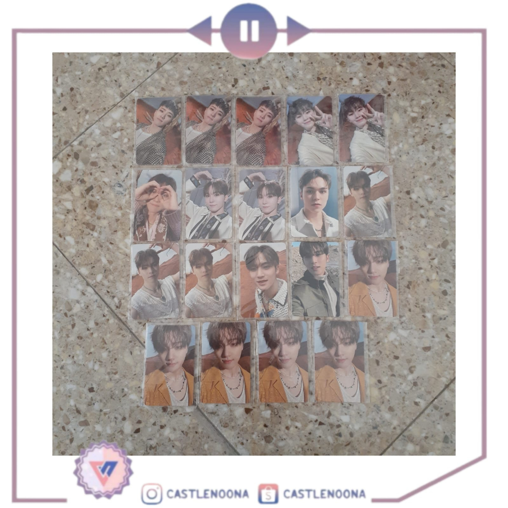 [READY STOCK] SEVENTEEN FTS - Weverse Fansign Photocard