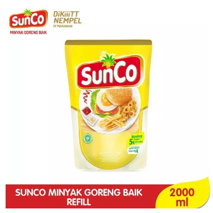 

Minyak Goreng SUNCO Kemasan Pouch 2L