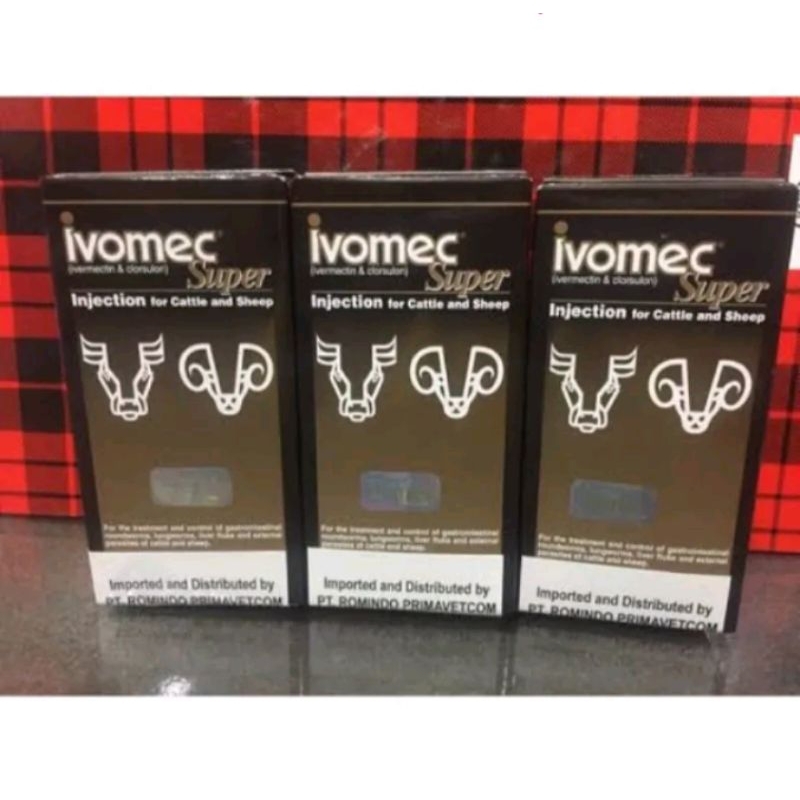 ivomec super injection 50 ml obat cacing kutu ivermectin clorsulon