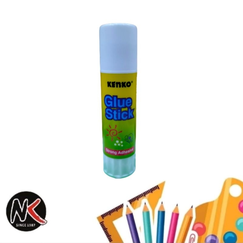 

Lem Stik/Glue Stick/Lem kertas/Lem putar (puter) KENKO 8 gr