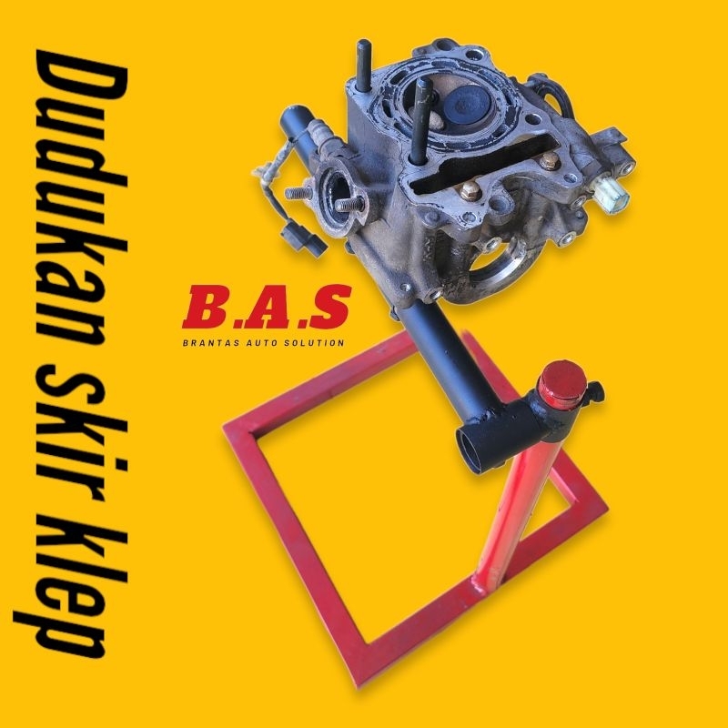 Dudukan skir klep Stand skir klep universal