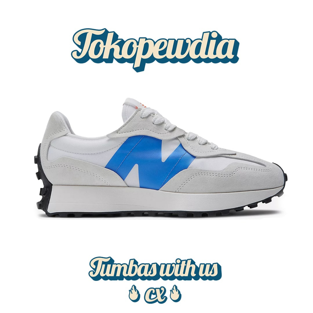 New Balance 327 Blue White Bright Lapis (U327WEB)