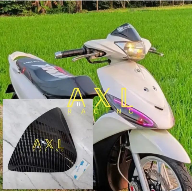 Visor Carbon Yamaha Mio J Mio GT Mio Smile Mio M3