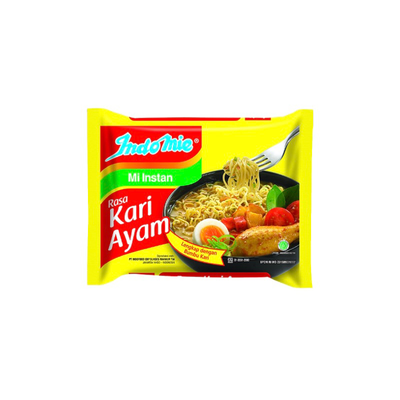 

Indomie Mie Instan Kari Ayam 70 gr