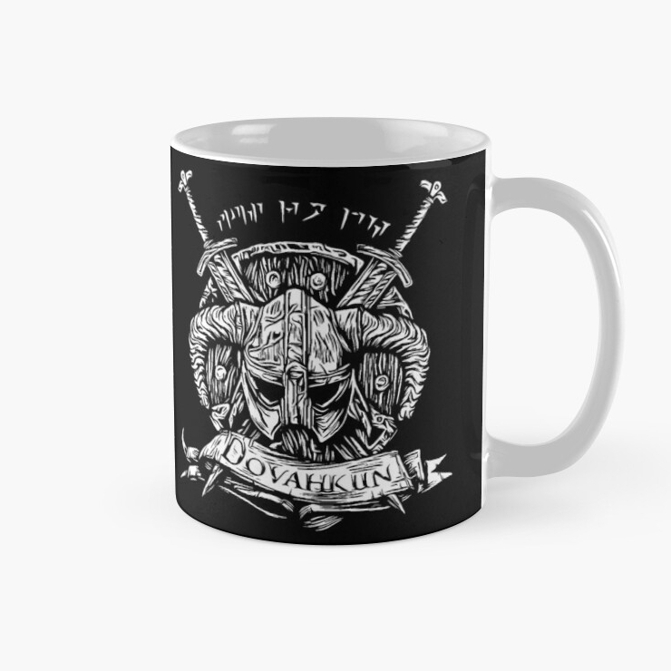 Mug Keramik Skyrim Dovahkiin