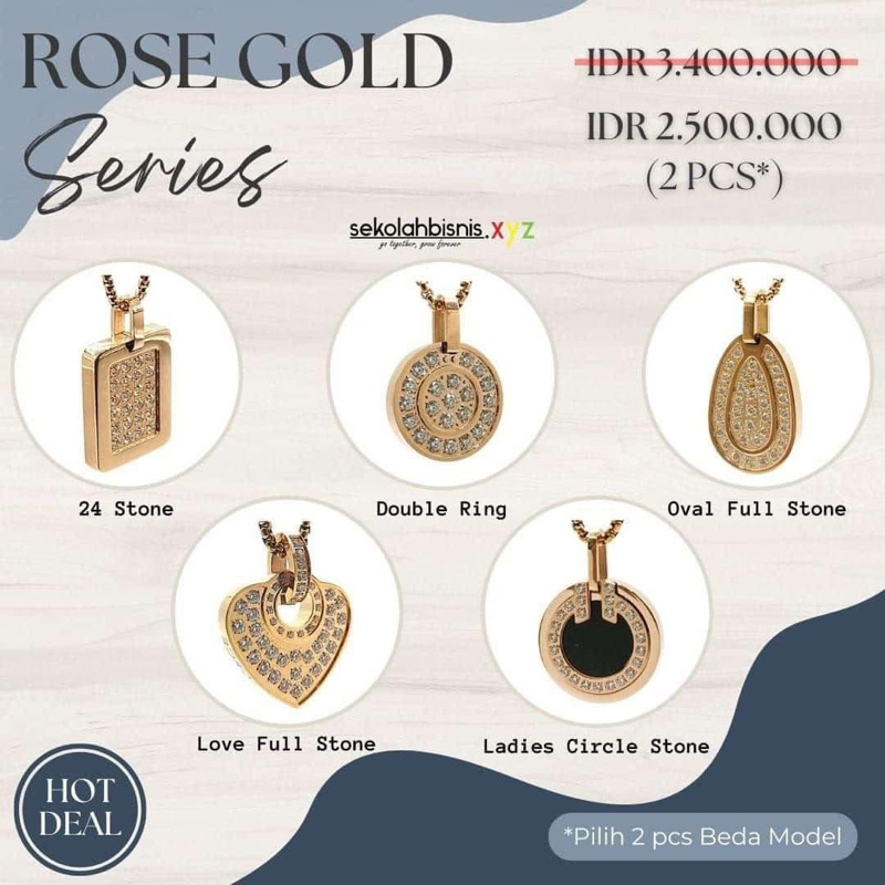 KK Liforce edisi RoseGold (Limited edition)