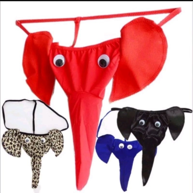 G String pria belalai gajah celana dalam laki laki