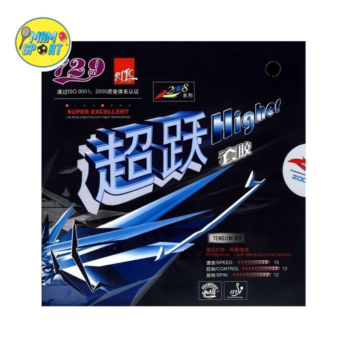 Karet Rubber tenis meja friendship ritc 729 higher