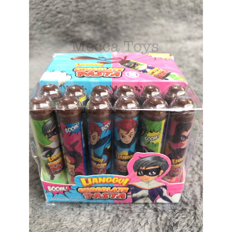 

Pasta rasa Coklat Bentuk Lipstik Permen / Cokelat Mainan Anak Murah