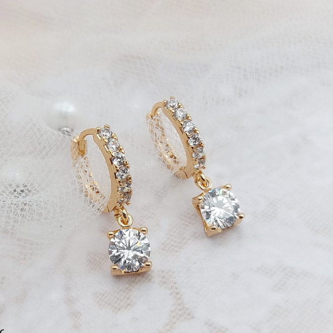 Xuping Anting Jurai Solitaire 1111Tg