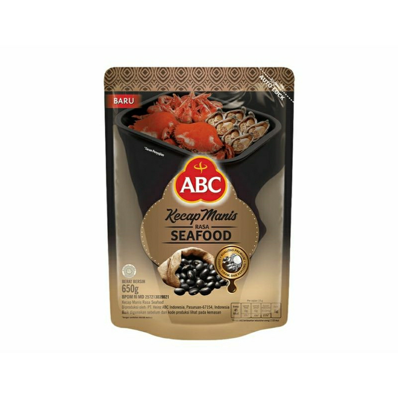 

ABC Kecap manis seafood refill 650 ml