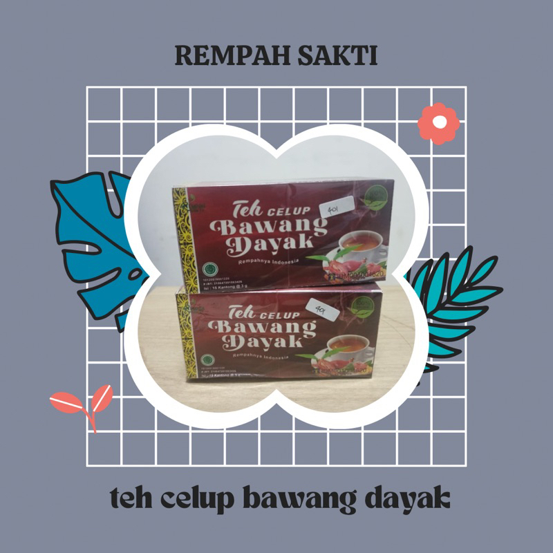 

[BEST SELLER] TEH CELUP BAWANG DAYAK BY REMPAH SAKTI