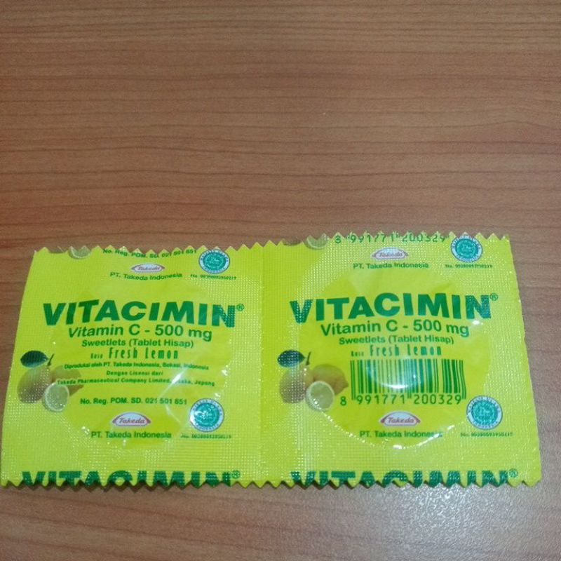 

Vitacimin C-500 Fresh Lemon