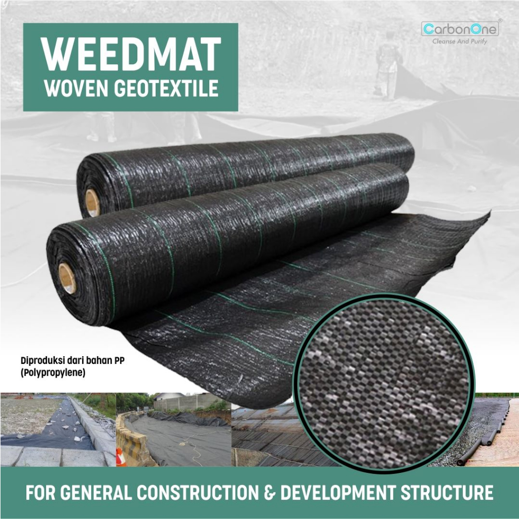 Weedmat Penutup Permukaan Tanah  Roll ECER