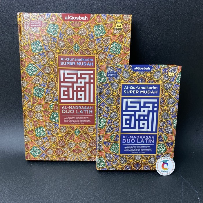 Alquran Madrasah Duo Latin Super Mudah ALQOSBAH