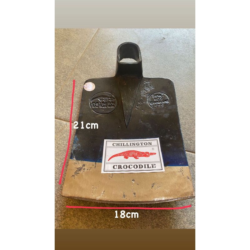 Cangkul Baja Cap Buaya Original Produk Import pacul sawah anti lengket tebal peralatan tani dan pertukangan