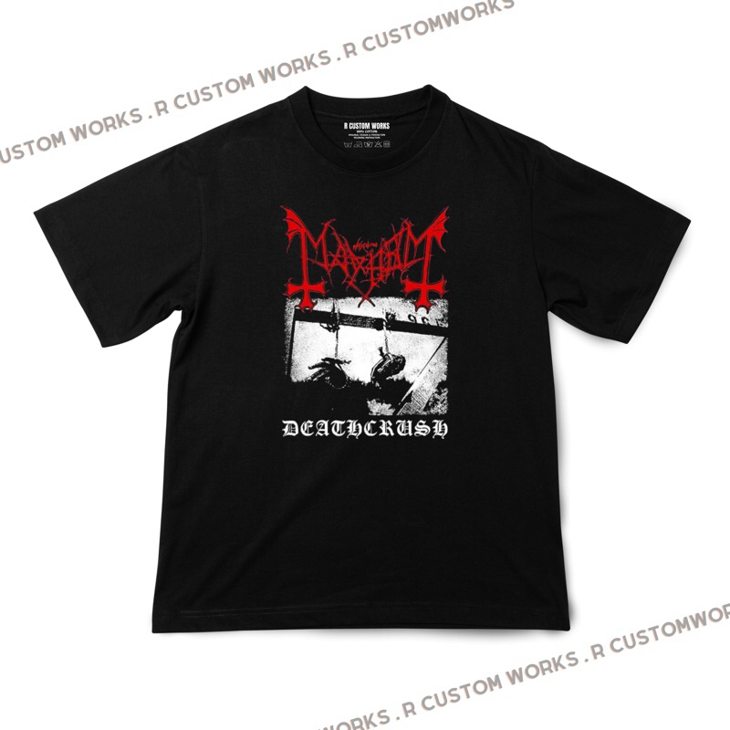 Kaos Band MAYHEM Deathcrush Black
