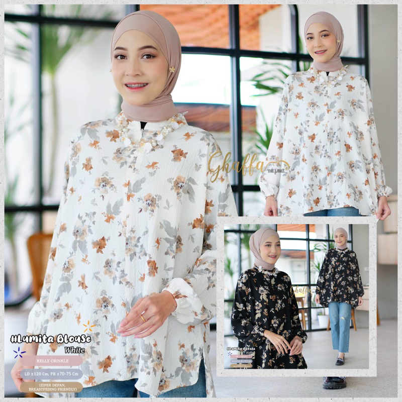 ATASAN WANITA | TUNIC | LUMITA TUNIC BY GHAFFA