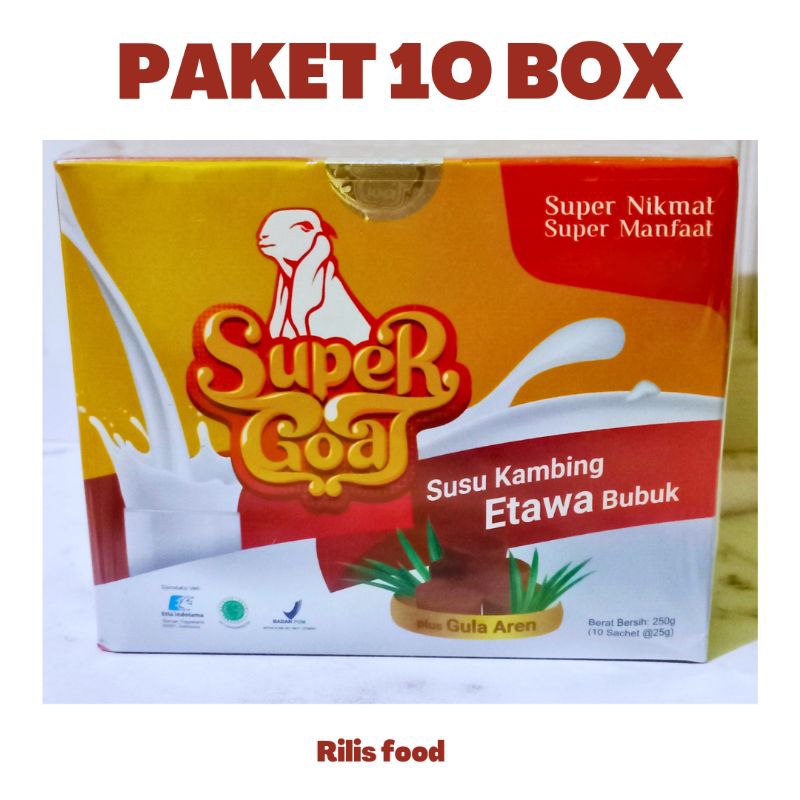 

SUPERGOAT PAKET USAHA 10 BOX