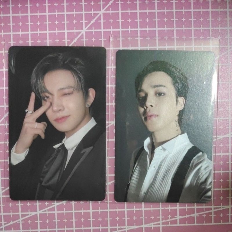 PC PHOTOCARD HEESEUNG LD PWS R1 DARK BLOOD & RPC JIMIN PHOTOFOLIO