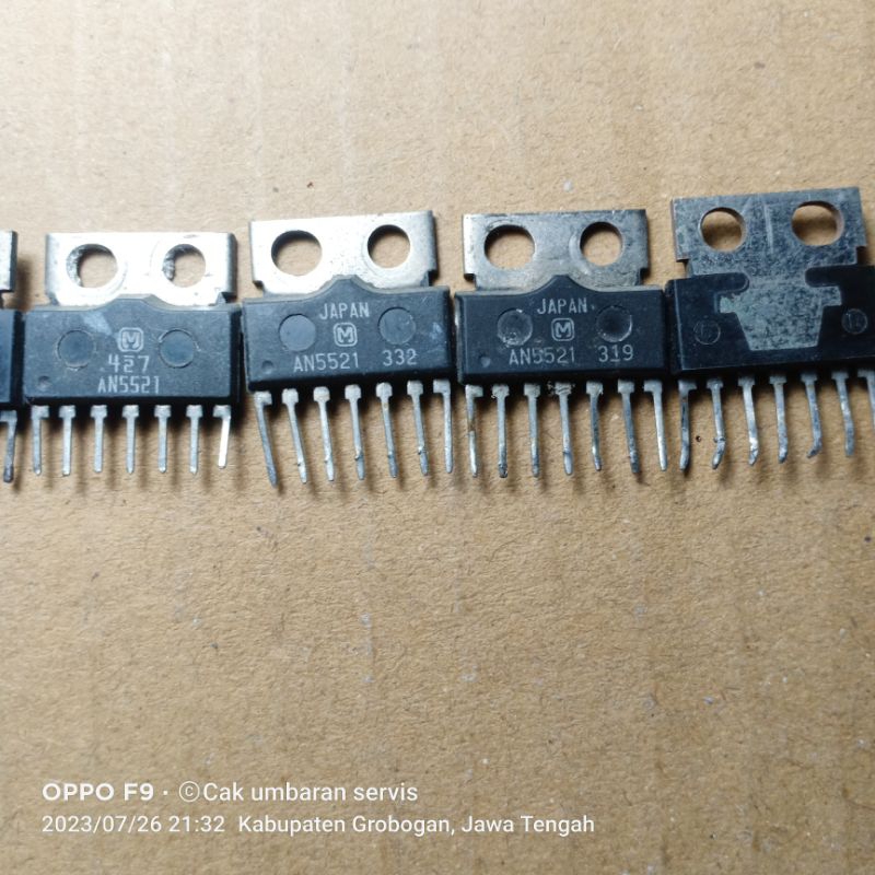 IC VERTIKAL :AN 5521  CABUTAN ORIGINAL BY TV PANASONIC DLL