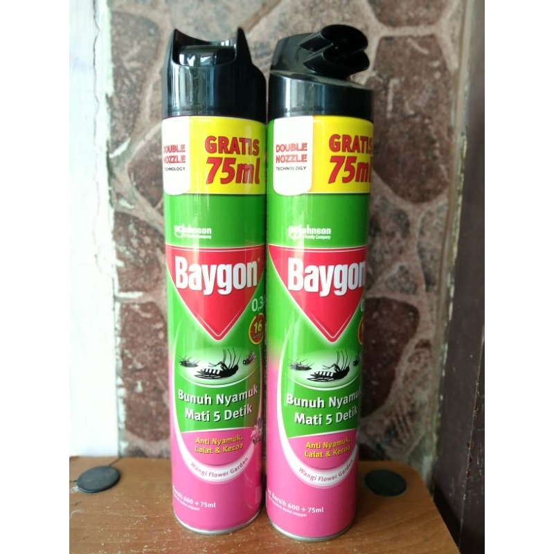 Baygon obat nyamuk semprot 600ml/ baygon semprot/ HIT anti nyamuk dan kecoa 600/ Baigon semprot/ Bai
