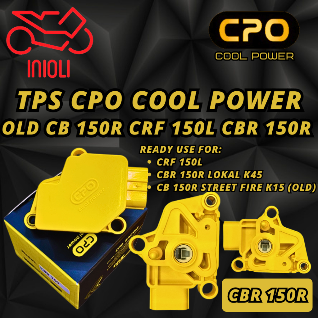 TPS SENSOR CPO CRF 150 CBR 150R LOKAL OLD CB 150R STREET FIRE K15 K84 K45 SENSOR TPS RACING COOLPOWE