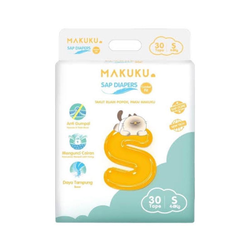 MAKUKU DIAPERS COMFORT S30