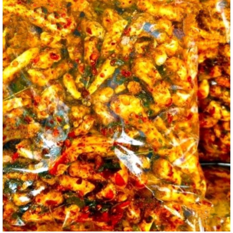 

Basreng pedas daun jeruk 500gr