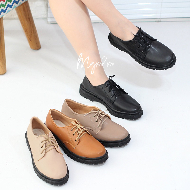 Mym2m Palidas Sepatu Docmart Wanita/Loafers Sneakers Sepatu Tali Wanita