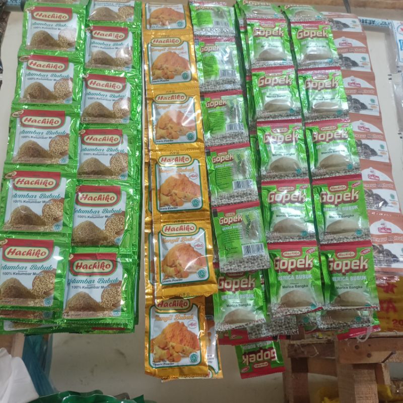 

aneka rempah dapur bubuk