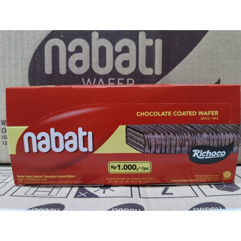 

NABATI CHOCOLATE COATED WAFER 14g