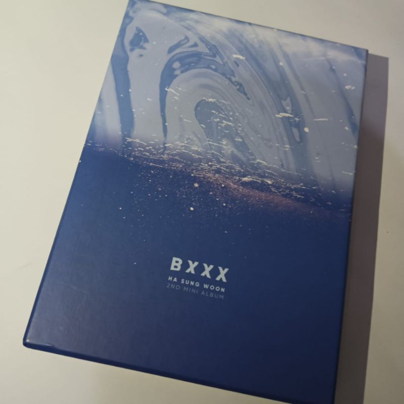 Album only ha sungwoon 2nd mini album bxxx