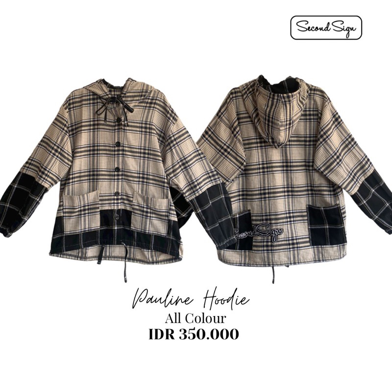 Jacket Baru Second Sign - Hoodie Jaket