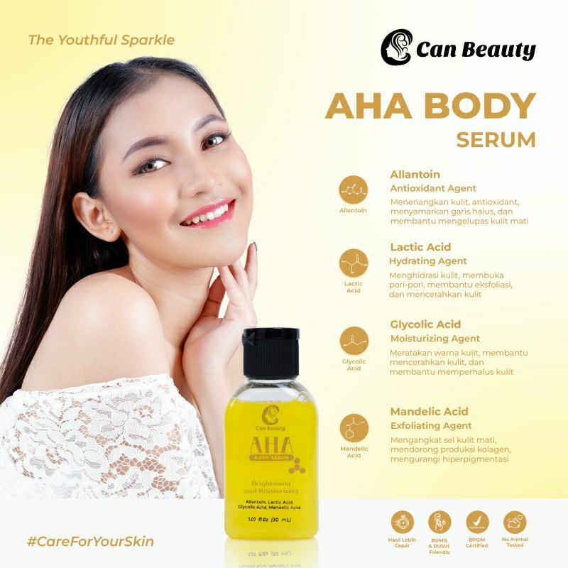 Can Beauty AHA body serum
