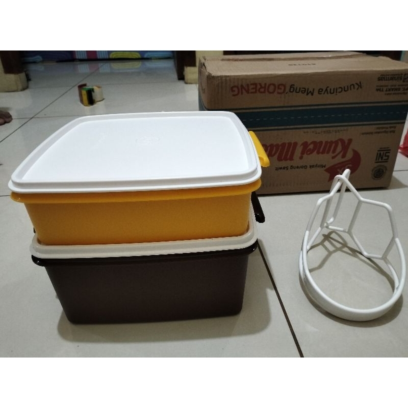 Rantang tupperware 2 susun