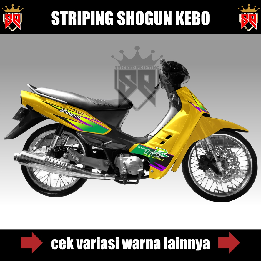 STRIPING STICKER SHOGUN KEBO/SUZUKI SOGUN KEBO