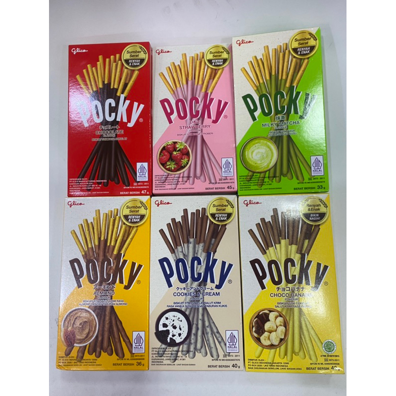 

Pocky glico biskuit stik termurah 1 pack - biskuit stik pocky