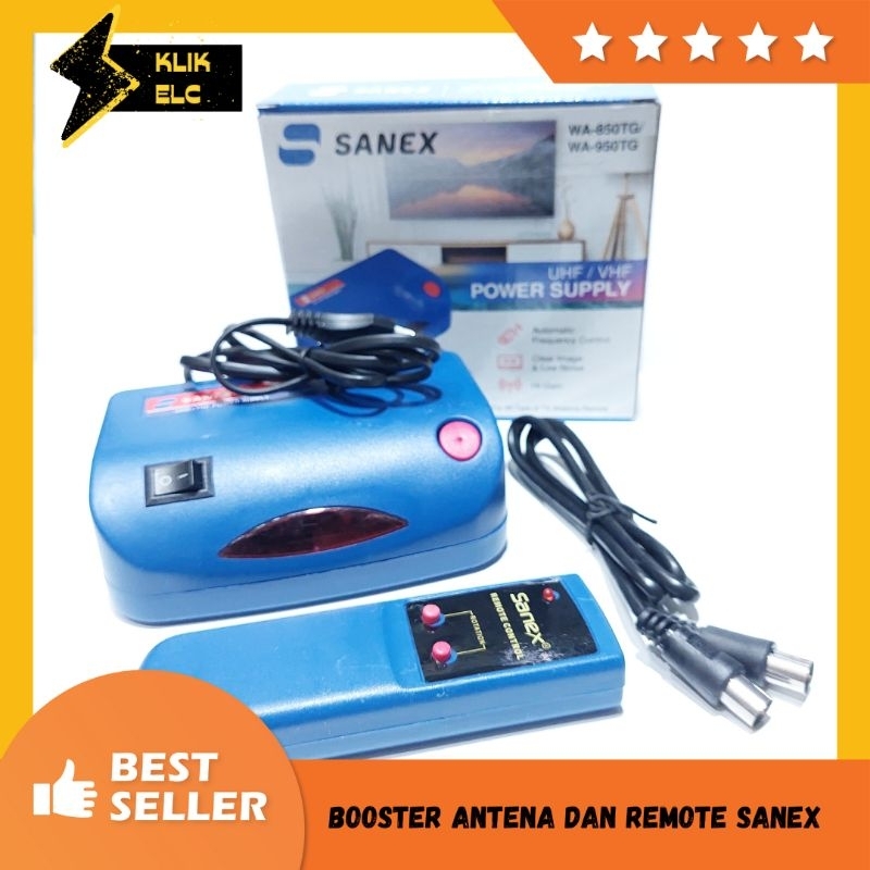 BOOSTER ANTENA DAN REMOT / POWER SUPPLY ANTENA REMOT SANEX