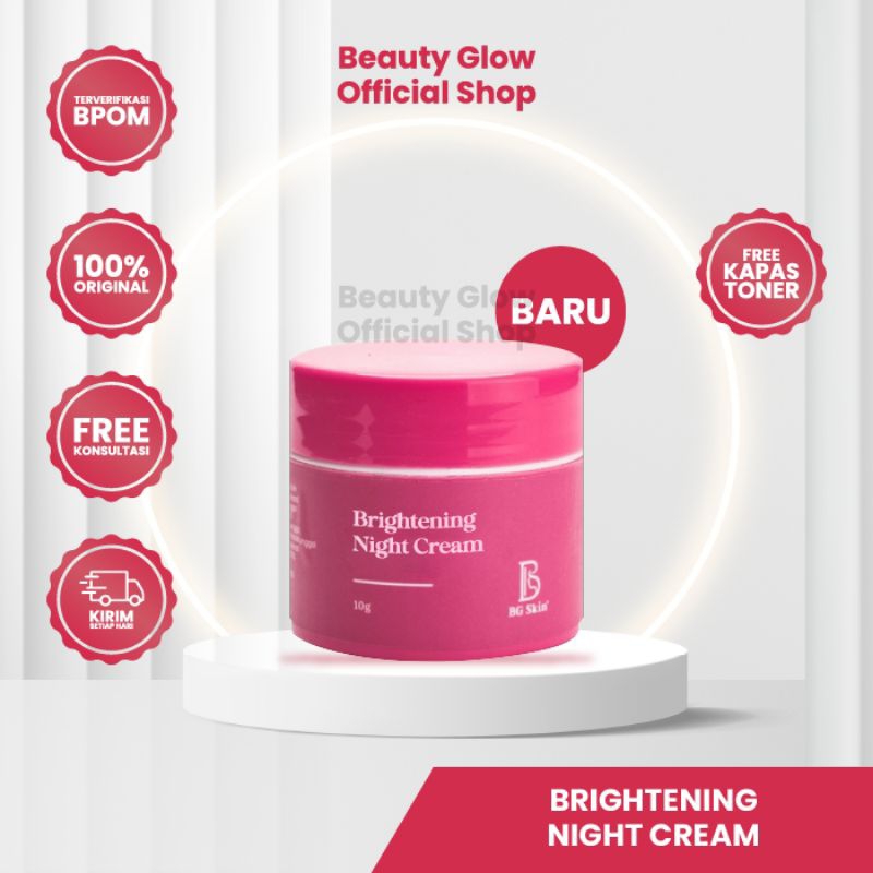 BG Skin Night Cream Krim Malam