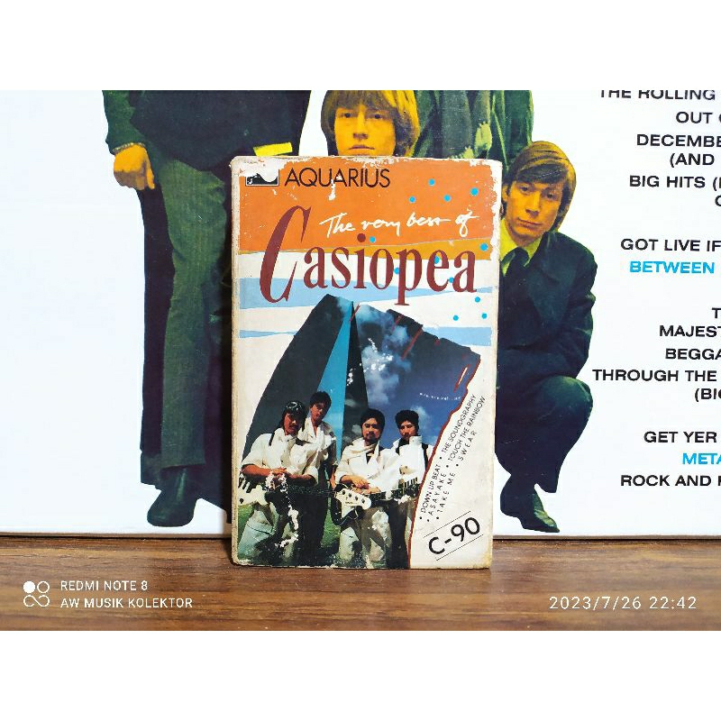 Kaset Pita : The very best of Casiopea (BASF C-90).