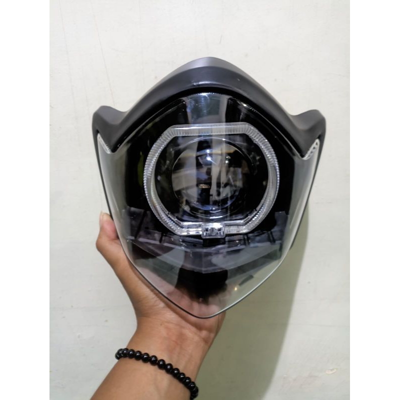 Lampu depan Vixion old set biled AES WST GEN 2 headlamp vixion old set biled lampu biled Vixion