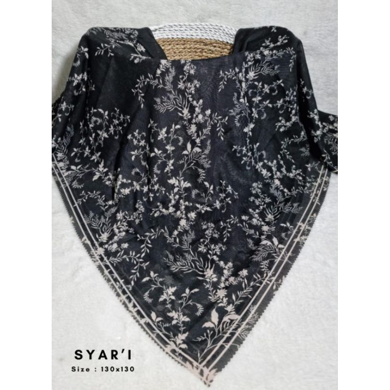 Segiempat motif  Voal Denay Jumbo