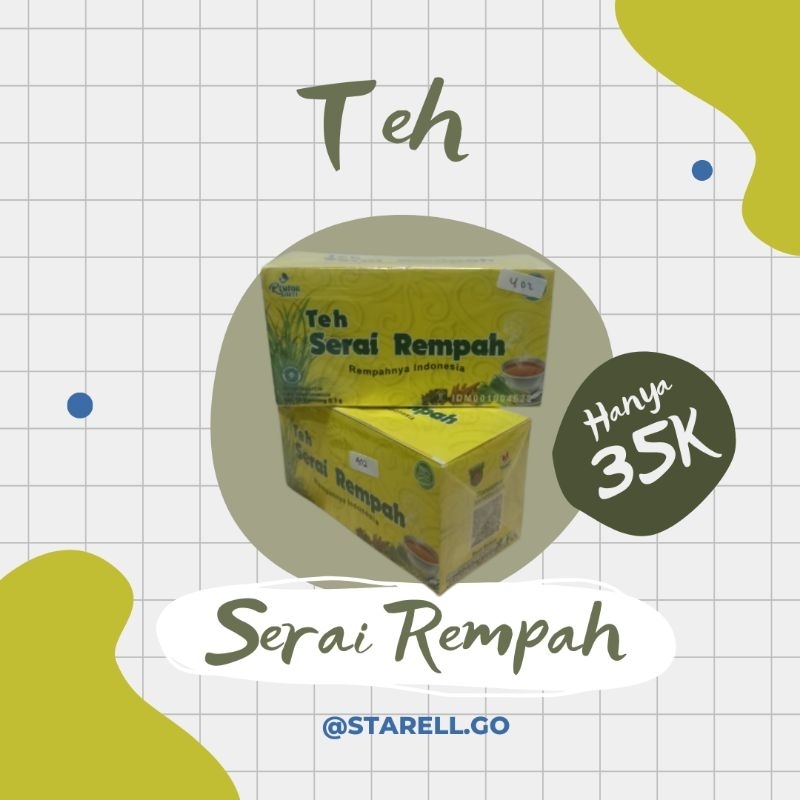 

Teh Serai Rempah