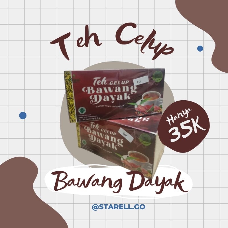 Teh Celup Bawang Dayak