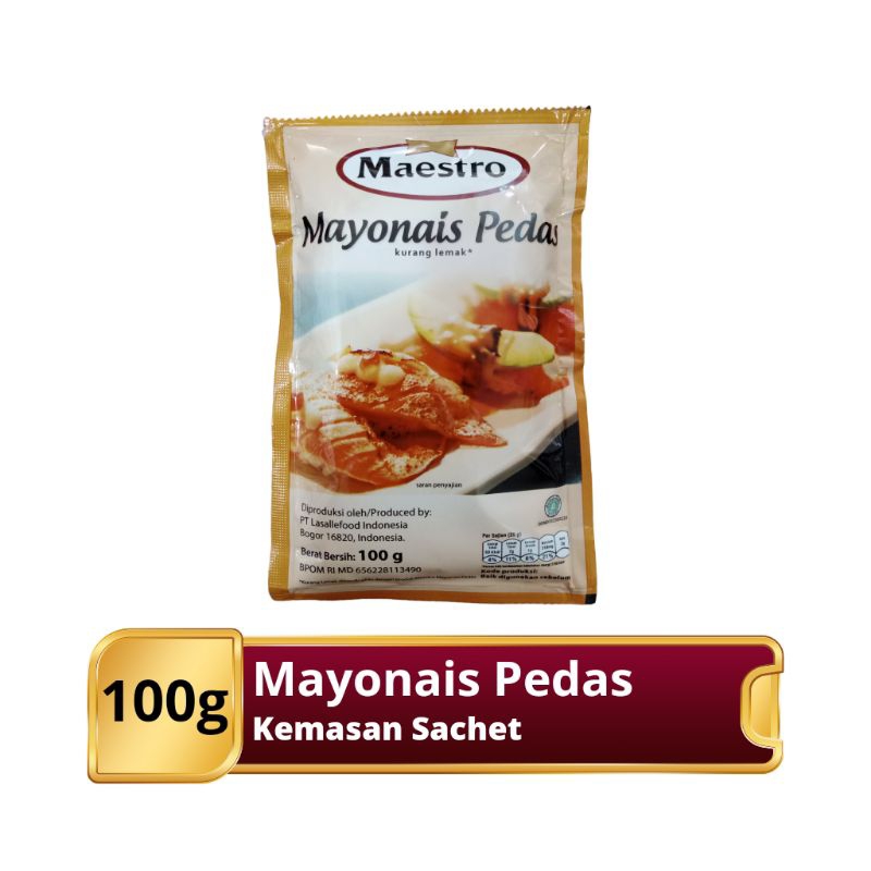 

Mayonais Pedas Maestro 100gr