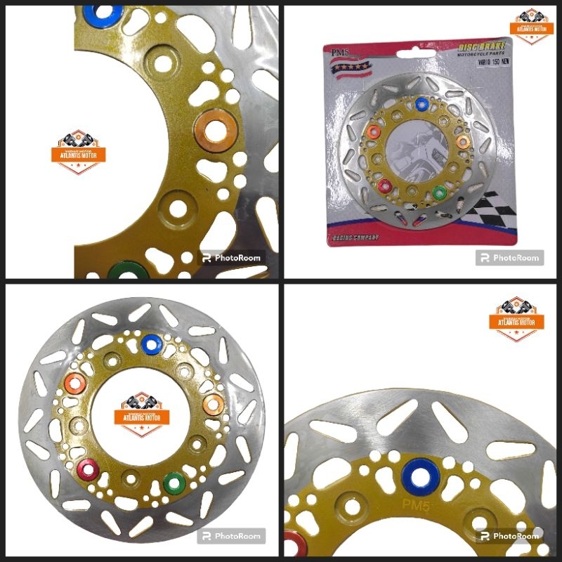 Disc piringan cakram Vario 150 Vario 125 Vario Fi lubang 5 floating warna