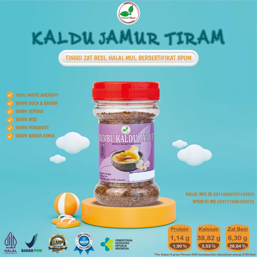 

Kaldu Jamur Pawon Ibun Non Gula Garam