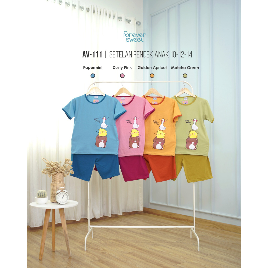 Babydoll forever 3/4 anak AV 111