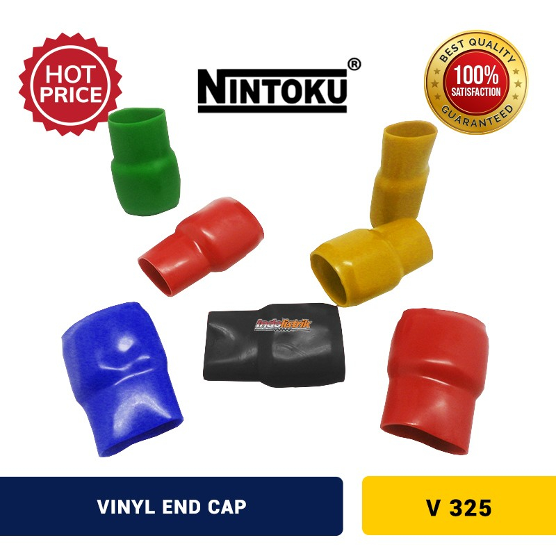 Vinyl End Cap V 325 Sarung Pelindung Skun Kabel 300mm Nintoku